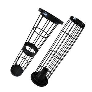 Sac filtrant pour dépoussiéreur industriel, cage durable en acier inoxydable galvanisé avec revêtement en poudre, accessoires pour la collecte de poussière - Product Image 3