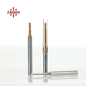 Zanho hiệu quả cao trung tâm CNC tùy chỉnh OEM đường kính nhỏ cuối nhà máy cho chế biến gỗ nhôm & thép altin DLC lớp phủ - Product Image 5