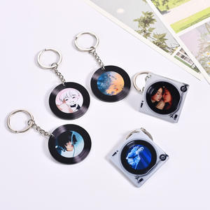 Llavero de Acrílico con Forma de Estrella de Dibujos Animados Personalizable, Llavero Creativo Personalizado con Grabación NFC, Llaveros de Goma - Product Image 3