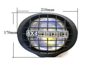 Phare halogène <span class=keywords><strong>4x4</strong></span> 300W, <span class=keywords><strong>feu</strong></span> antibrouillard, éclairage de conduite pour véhicule, lumière de travail tout-terrain, 12V/24V, projecteur supplémentaire - Product Image 2