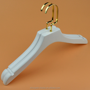 Appendiabiti <span class=keywords><strong>in</strong></span> <span class=keywords><strong>Legno</strong></span> di Lusso Personalizzato con Logo, Clip Antiscivolo, per Boutique e Negozi di Abbigliamento - Product Image 6