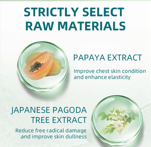 ครีมเสริมหน้าอกใหญ่กระชับทรวงอกขนาดสารสกัดจากมะละกอธรรมชาติญี่ปุ่น - Product Image 4