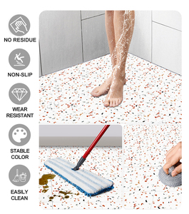 Papier <span class=keywords><strong>de</strong></span> sol en PVC imperméable à prix d'usine pour une rénovation rapide <span class=keywords><strong>de</strong></span> la cuisine et <span class=keywords><strong>de</strong></span> la <span class=keywords><strong>salle</strong></span> <span class=keywords><strong>de</strong></span> <span class=keywords><strong>bain</strong></span>, <span class=keywords><strong>autocollant</strong></span> <span class=keywords><strong>de</strong></span> sol auto-adhésif - Product Image 3