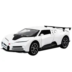 Gute Qualität gut verkaufen 1:32 Bugatti Cento dieci Pull Back Simulation Legierung Druckguss Neues Modell 2023 Autos pielzeug