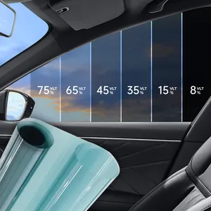 1.52*30M isıya dayanıklı gizlilik koruyucu pencere spsolar güneş filmi 65% VLT araba pencere tonu filmi