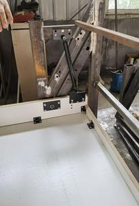 Sistema de dormitorio plegable para montar en la pared, <span class=keywords><strong>litera</strong></span> <span class=keywords><strong>vertical</strong></span> de hotel, tamaño king y queen, marco de metal, fácil de montar - Product Image 6