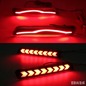 Luz LED para Parachoques Trasero para <span class=keywords><strong>Suzuki</strong></span> Vitara SX4 S-Cross, Lámpara Reflectora de Freno y Niebla - Product Image 4