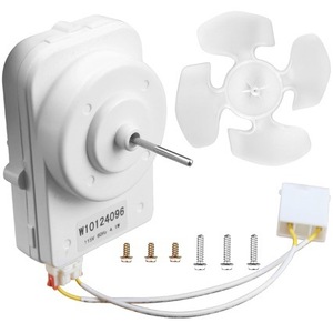 W10124096 <b>Refrigerator</b> Condenser Fan Motor 115V Electric With Easy Installation For Whirlpool Models - Product Image 1