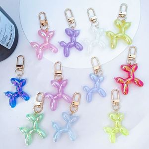 2025 New Design Colorful Balloon Dog <b>Key</b> <b>Chain</b> Cartoon Creative Small Animal Pendant <b>Key</b> Pendant Wholesale - Product Image 1