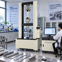 Machine d'essai de résistance à la traction universelle contrôlée par ordinateur Jianke WDW 100kN, testeur de flexion pour verre et carreaux de céramique, CE ISO