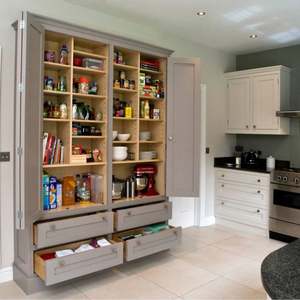 Armoire de rangement de cuisine traditionnelle de style shaker, nombreux modèles d'armoires suspendues de cuisine, Chine - Product Image 5