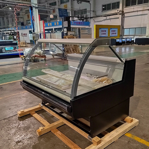 Vitrine Réfrigérée Commerciale pour Viande Fraîche avec Refroidissement par Ventilateur, Sans Givre, Porte Coulissante Arrière en Verre pour Supermarché - Product Image 5