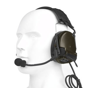 TAC-SKY WCOMTAC III Headset taktis olahraga bando dapat dilepas baru dengan earcup Gel silika earphone Noise Cancelling WYS0053 - Product Image 1