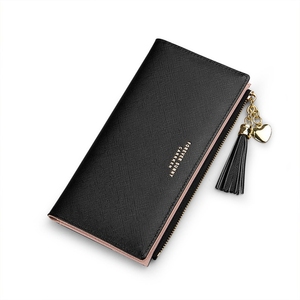 CARRKEN DELL'UNITÀ di elaborazione delle Donne di Cuoio Del Raccoglitore Del Sacchetto Della Chiusura Lampo Dell'annata <span class=keywords><strong>Femminile</strong></span> Borsa Del <span class=keywords><strong>Portafoglio</strong></span> Tasca Del Telefono del Supporto di Carta di Modo Lungo Delle Donne Del Raccoglitore - Product Image 3
