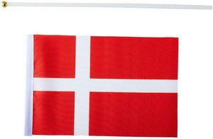 Bandiera Danese Personalizzata Nx Election Football Cup 14*21cm per Eventi Sportivi, Bandiera da Sventolare a Mano - Product Image 3
