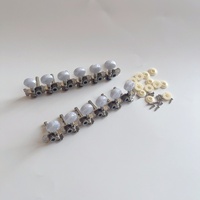 12-String Classical Guitar Tuning Pegs with Metal Nylon Plastic Knobs Stringed Instruments Parts & Accessories