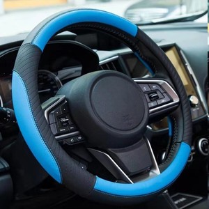 <span class=keywords><strong>Alfa</strong></span> Romeo Four Seasons estilo deportivo cuero genuino PU/gamuza PVC cubiertas de volante para hombres/mujeres modelo - Product Image 4