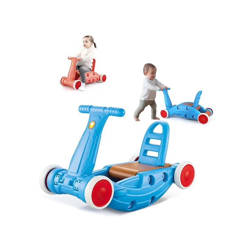 3 em 1 deslizando equitação no balancim baby walker trolley aprendizagem passeio de carrinho de passeio no carro multi-função de balanço carro para bebê