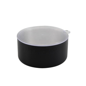 Ensemble de bols de service en acier inoxydable à double paroi avec couvercle transparent - Product Image 2