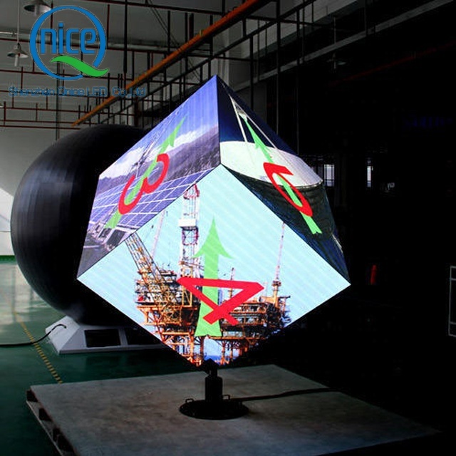 Shenzhen 3d Display HD LED Screen Cubes Indoor Outdoor Advertising LED Cube Display P2 P2.5 P3 P3.91