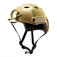 Casque léger FAST PJ Tactical ABS réglable avec système de suspension OPS pour Paintball