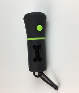 Köpek kaka torbası dağıtıcı ile rulo tutucu gece el feneri - Product Image 1