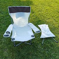 Lot de 2 chaises lune en alliage d'aluminium, chaise de plage, chaise longue pliable avec accoudoirs, chaise de camping pliable, portable et légère pour l'extérieur en tissu Oxford