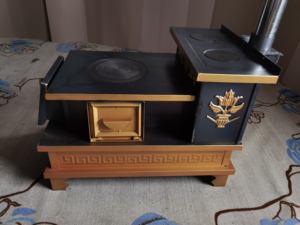 Cocina con <span class=keywords><strong>horno</strong></span> de alta tecnología, conjunto de chimenea de acero de ahorro de energía, casa de campo adaptada a alta altura, estufa de <span class=keywords><strong>leña</strong></span> para interior - Product Image 2