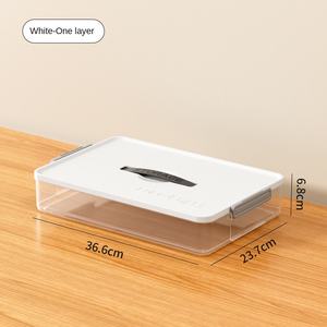 Boîte de rangement transparente empilable en polypropylène pour jouets, blocs de construction, cosmétiques portables, bureau à domicile, ordinateur, <span class=keywords><strong>Lego</strong></span> - Product Image 6