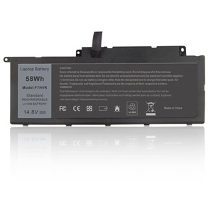 Baterías de iones de litio F7HVR batería para Dell <span class=keywords><strong>Inspiron</strong></span> 15 <span class=keywords><strong>7537</strong></span> 17 7737 2CP9F 89JW7 9HRXJ 58Wh 14,8 V batería para portátil - Product Image 1