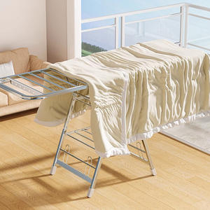 عرض خاص للبيع بالجملة رف معدني قابل للطي لتوفير المساحة رف تجفيف الملابس ورف تخزين مع مصنع محترف - Product Image 3