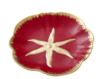 Service de vaisselle en porcelaine de style européen JIUWANG avec motif de tomates, compatible lave-vaisselle, forme irrégulière - Cadeau d'affaires