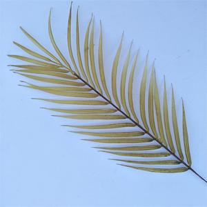 Bunga Sentuhan Nyata Daun Buatan Edisi Warna-warni Daun Besi - Product Image 6