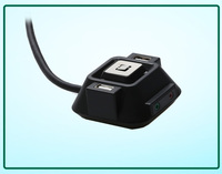 Tombol Daya Komputer Multi Fungsi 1 Tombol Daya 2 Port Usb2.0 Panel Sakelar Komputer