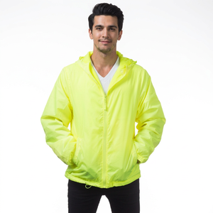 Chaqueta Cortavientos para Hombre, Informal, de Alta Calidad, Personalizada, para Exteriores, Impermeable, Anti-UV, Ecológica, Precio al por Mayor OEM - Product Image 1