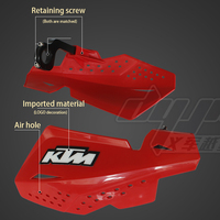 Orange Power Opw Pelindung Tangan Sepeda Motor, Pelindung Tangan Off-road untuk Sepeda Motor Enduro Off Road.