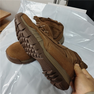 รองเท้าบูทฝึกซ้อมรบ TSB1103 สีน้ำตาลเข้ม TSB1102 สำหรับทหารราบ น้ำหนักเบา ระบายอากาศได้ดี รุ่น Ultra Light Desert Boots - Product Image 3