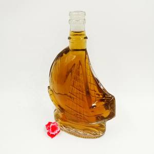 Botella de Licor de Cerámica con Forma de Barco de Lujo, Personalizada al por Mayor, Botella de Brandy Vacía de 750 ml, Botella de Vino, Velero - Product Image 2