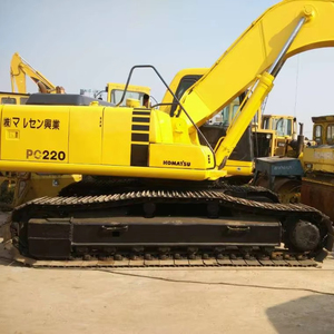 ใช้รถขุดตีนตะขาบ PC220-6สภาพดีสำหรับเครื่องจักรก่อสร้าง - Product Image 1