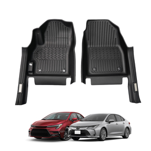พรมปูพื้น5D รถยนต์ Txr อุปกรณ์ตกแต่งภายในรถสีดำสำหรับ Toyota Corolla <span class=keywords><strong>altis</strong></span> Levin E210 2018- - Product Image 3