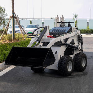 Minicargadora diésel de alta potencia con 4 <span class=keywords><strong>ruedas</strong></span>, aprobada por CE, para movimiento de tierras en granjas - <span class=keywords><strong>Precio</strong></span> - Product Image 6