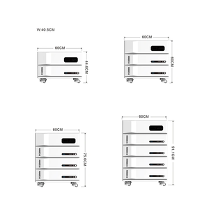 Pack de batteries au lithium Lifepo4 Hitium 96v ~ 480v Empilable Batteries à énergie <span class=keywords><strong>Ner</strong></span> Atz 10kw 48 <span class=keywords><strong>V</strong></span> Batterie - Product Image 3