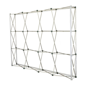 Velrco Tension <strong>Fabric</strong> Backdrop Booth <strong>Frame</strong> Straight <strong>Pop</strong> <strong>up</strong> Display Stand - Product Image 1
