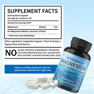 Complejo <span class=keywords><strong>de</strong></span> <span class=keywords><strong>magnesio</strong></span> Cápsulas <span class=keywords><strong>de</strong></span> <span class=keywords><strong>citrato</strong></span> <span class=keywords><strong>de</strong></span> <span class=keywords><strong>magnesio</strong></span> Suplemento para el sueño Relajación muscular Suplemento <span class=keywords><strong>de</strong></span> cápsula <span class=keywords><strong>de</strong></span> <span class=keywords><strong>magnesio</strong></span> <span class=keywords><strong>de</strong></span> 500 mg - Product Image 5