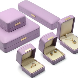 Caja de Embalaje de Joyería de Cuero de Lujo con Logotipo Personalizado <span class=keywords><strong>al</strong></span> <span class=keywords><strong>por</strong></span> <span class=keywords><strong>Mayor</strong></span> <span class=keywords><strong>para</strong></span> Collar de Perlas, Pulsera, Colgante, Pendientes, Anillo, Caja de Almacenamiento <span class=keywords><strong>para</strong></span> Regalo - Product Image 5