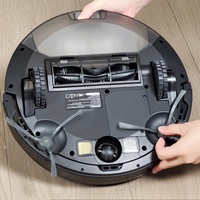 AIRROBO P20 USA Pengiriman Gratis Plastik Kering 2800Pa Vacuum Cleaner Robot Otomatis Pengisian Daya Sendiri Terkendali Aplikasi dengan Perawatan Rambut Hewan Peliharaan dan Karpet