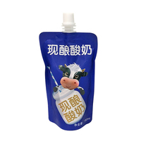 Aluminium personnalisé écologique 500ml 1L recharge sauce liquide Doypack pochette à bec en plastique laminé sac pochette pour boisson