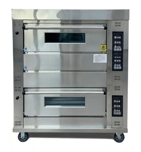 Hot Bán Thương Mại Bánh Lò Nướng Bánh Croissant Tự Động Bánh Máy Nướng Bánh Lò Gas Lò Cho Bánh Nhà Hàng Snack Thực Phẩm Nhà Máy - Product Image 4