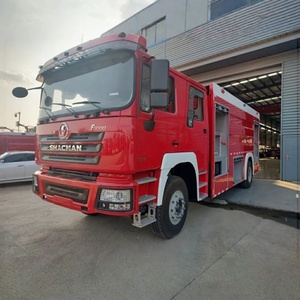 Camión Cisterna de Agua y Espuma para Bomberos Shacman F3000 8000L, Vehículo Contra Incendios, Precio - Product Image 1