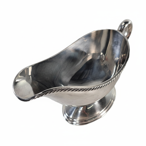 Salsera Salsa Especias Cocina Restaurante Plateado Comida Filete Cuchara Salsa Jugo Barcos Asar Salsa Plato - Product Image 1